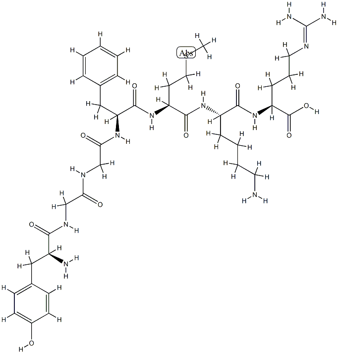 enkephalin-Met, Lys(6)-Arg(7)- CAS#: 83404-42-6