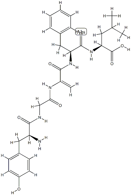 enkephalin, dehydro-Ala(3)- CAS#: 81851-82-3