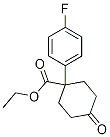 ethyl 1-(4-fluorophenyl)-4-oxocyclohexanecarboxylate CAS#: 80912-59-0