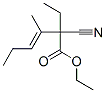ethyl 2-cyano-2-ethyl-3-methylhex-3-enoate CAS#: 85392-13-8