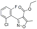 ethyl 3-(2-chloro-6-fluorophenyl)-5-methylisoxazole-4-carboxylate CAS#: 83817-51-0