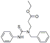 ethyl 3-(benzyl-(phenylthiocarbamoyl)amino)propanoate CAS#: 86727-07-3