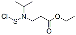 ethyl 3-(chlorosulfanyl-propan-2-yl-amino)propanoate CAS#: 83129-89-9