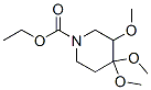 ethyl 3,4,4-trimethoxypiperidine-1-carboxylate CAS#: 83863-73-4
