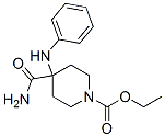 ethyl 4-carbamoyl-4-(phenylamino)piperidine-1-carboxylate CAS#: 83783-72-6