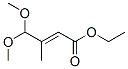 ethyl 4,4-dimethoxy-3-methyl-2-butenoate CAS#: 83803-81-0