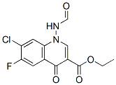 ethyl 7-chloro-6-fluoro-1-(formylamino)-1,4-dihydro-4-oxoquinoline-3-carboxylate CAS#: 88569-33-9