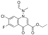 ethyl 7-chloro-6-fluoro-1-(formylmethylamino)-1,4-dihydro-4-oxoquinoline-3-carboxylate CAS#: 88569-34-0
