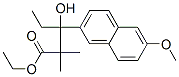 ethyl beta-ethyl-beta-hydroxy-6-methoxy-alpha,alpha-dimethylnaphthalene-2-propionate CAS#: 85536-81-8