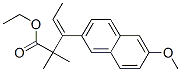 ethyl beta-ethylidene-6-methoxy-alpha,alpha-dimethylnaphthalene-2-propionate CAS#: 85536-82-9