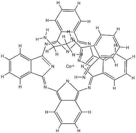 (ethylenediamine-N)(1-imino-1H-isoindol-3-aminato-N2)[29H,31H-phthalocyaninato-N29,N30,N31,N32]cobalt CAS#: 83898-69-5