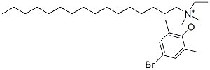 ethylhexadecyldimethylammonium 4-brom-2,6-xylenolate CAS#: 85940-54-1