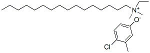 ethylhexadecyldimethylammonium 4-chloro-3-cresolate CAS#: 85940-60-9