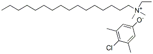 ethylhexadecyldimethylammonium 4-chloro-3,5-dimethylphenolate CAS#: 85940-57-4