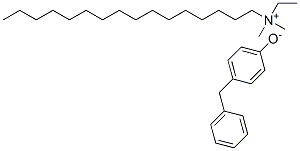 ethylhexadecyldimethylammonium p-benzylphenolate CAS#: 85940-55-2