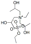 ethyltris(2-hydroxypropyl)ammonium ethyl sulphate CAS#: 85896-17-9
