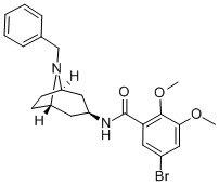 exo-5-Bromo-2,3-dimethoxy-N-(8-(phenylmethyl)-8-azabicyclo(3.2.1)oct-3 -yl)benzamide CAS#: 83130-83-0