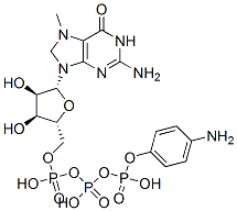 gamma-(4-aminophenyl) 7-methylguanosine 5'-triphosphate CAS#: 88106-70-1