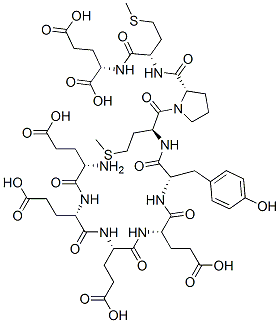 glutamyl-glutamyl-glutamyl-glutamyl-tyrosyl-methionyl-prolyl-methionyl-glutamic acid CAS#: 82123-81-7