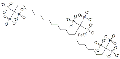 iron(2+) trioctyl triphosphonate CAS#: 84030-25-1