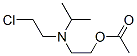 isopropyl-2-acetoxyethyl-2'-chloroethylamine CAS#: 87468-07-3