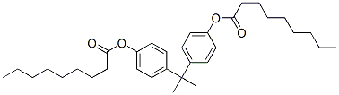 isopropylidenedi-p-phenylene dinonan-1-oate CAS#: 85117-81-3