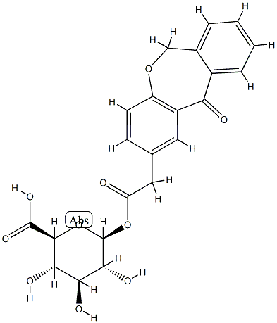 isoxepac glucuronide CAS#: 81536-58-5