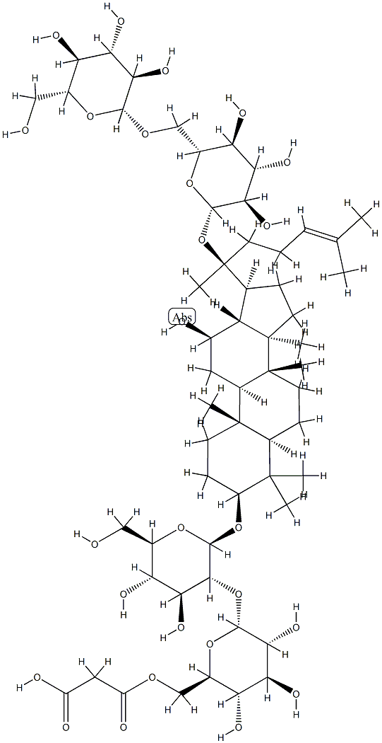 malonylginsenoside Rb1 CAS#: 88140-34-5