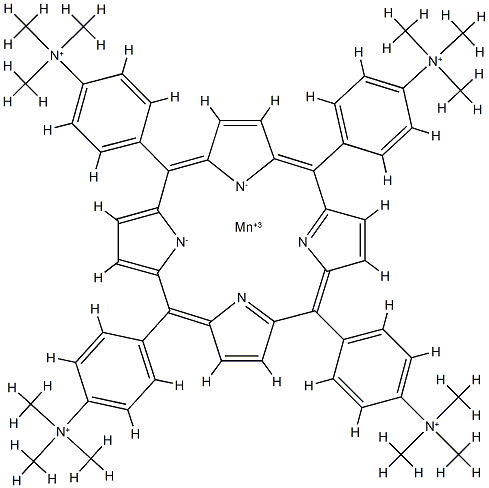 manganese(III)-tetra(4-N,N,N-trimethylanilinium)porphyrin CAS#: 84177-73-1