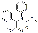 methyl 2-(methoxycarbonyl-phenyl-amino)-2-phenyl-acetate CAS#: 83529-31-1