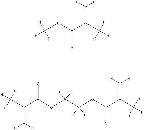 methyl 2-methylprop-2-enoate, 2-(2-methylprop-2-enoyloxy)ethyl 2-methy lprop-2-enoate CAS#: 86438-61-1