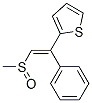methyl-(2-phenyl-2-(thienyl)vinyl)sulfoxide CAS#: 84605-02-7