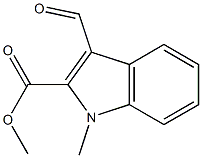 methyl 3-formyl-1-methyl-1H-indole-2-carboxylate CAS#: 88129-40-2