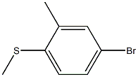 methyl 4-bromo-2-methylphenyl sulphide CAS#: 89981-03-3