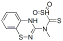 methyl-4H-1,2,4-benzothiadiazin-3-yl-carbamodithioate-S,S-dioxide CAS#: 87344-00-1