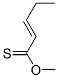 methyl pent-2-enethioate CAS#: 84307-99-3