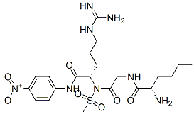 methylsulfonylnorleucyl-glycyl-arginine-4-nitroanilide CAS#: 80894-73-1