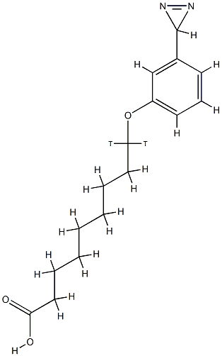 omega-(diazirinophenoxy)nonanoic acid CAS#: 85045-34-7