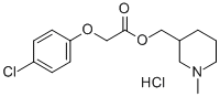 (p-Chlorophenoxy)acetic acid (1-methyl-3-piperidyl)methyl ester hydroc hloride CAS#: 80842-07-5
