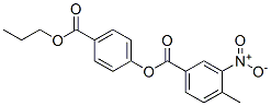p-(propoxycarbonyl)phenyl 3-nitro-p-toluate CAS#: 83573-57-3