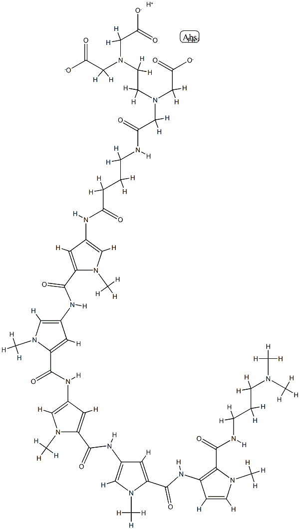 penta-N-methylpyrrolecarboxamide-EDTA-Fe(II) CAS#: 88411-60-3