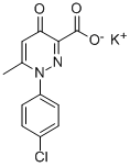 potassium 1-(4-chlorophenyl)-6-methyl-4-oxo-pyridazine-3-carboxylate CAS#: 83588-43-6