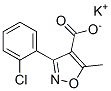 potassium 3-(2-chlorophenyl)-5-methylisoxazole-4-carboxylate CAS#: 83817-52-1