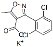 potassium 3-(2,6-dichlorophenyl)-5-methylisoxazole-4-carboxylate CAS#: 83817-48-5