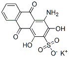 potassium 4-amino-9,10-dihydro-1,3-dihydroxy-9,10-dioxoanthracene-2-sulphonate CAS#: 84100-73-2