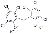 potassium hydrogen 2,2'-methylenebis[3,4,6-trichlorophenolate] CAS#: 85204-38-2