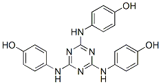 p,p',p''-(1,3,5-triazine-2,4,6-triyltriimino)trisphenol CAS#: 85896-27-1