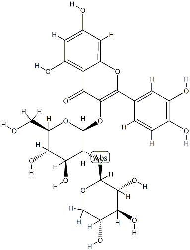 quercetin 3-sambubioside CAS#: 83048-35-5