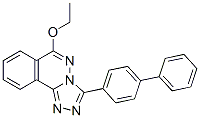 s-Triazolo(3,4-a)phthalazine, 3-(1,1'-biphenyl)-4-yl-6-ethoxy- CAS#: 87540-42-9