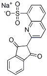 sodium 2-(2,3-dihydro-1,3-dioxo-1H-inden-2-yl)quinoline-8-sulphonate CAS#: 84864-69-7